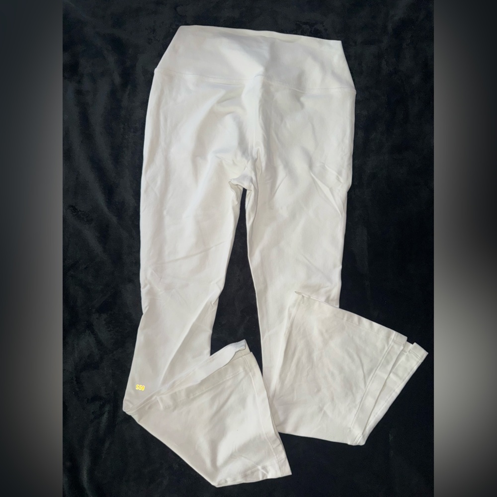 Splits59 Raquel Flare, Split Hem White - image 4